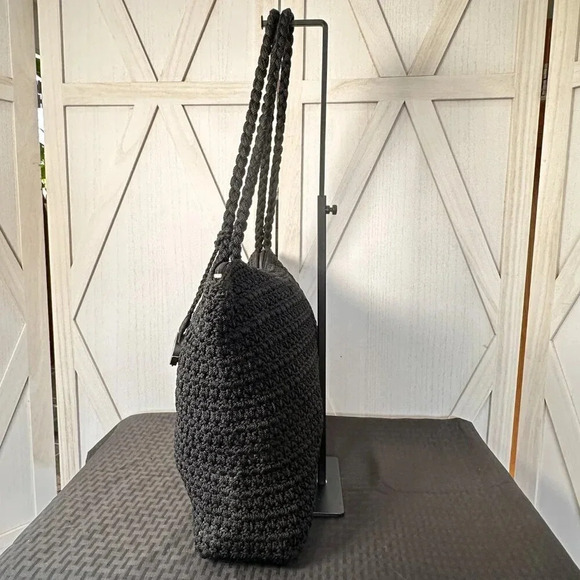 The Sak Black Crochet Tote - Picture 4 of 7
